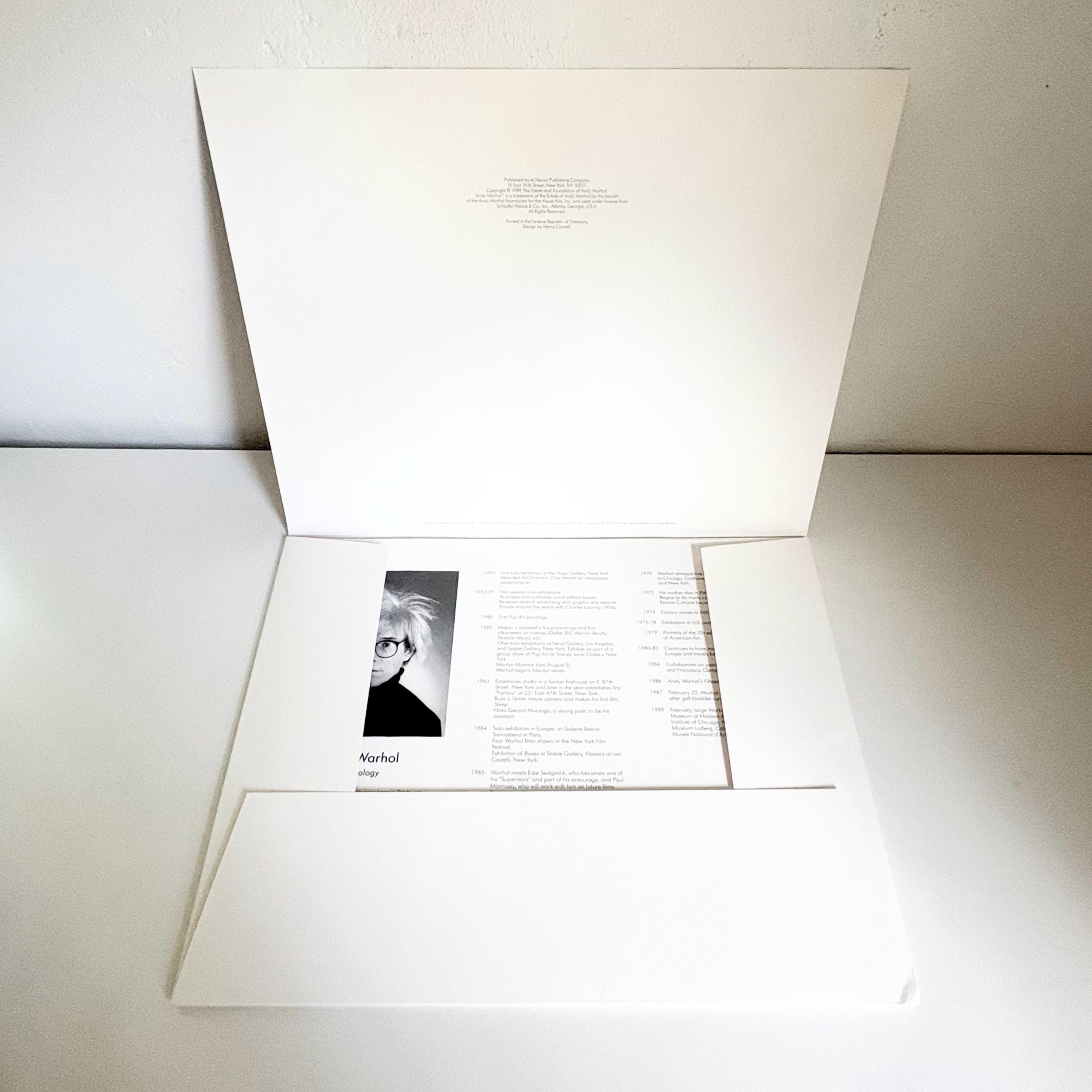 RARE! COMPLETE! Andy Warhol: Familiar Faces A Portfolio of Six