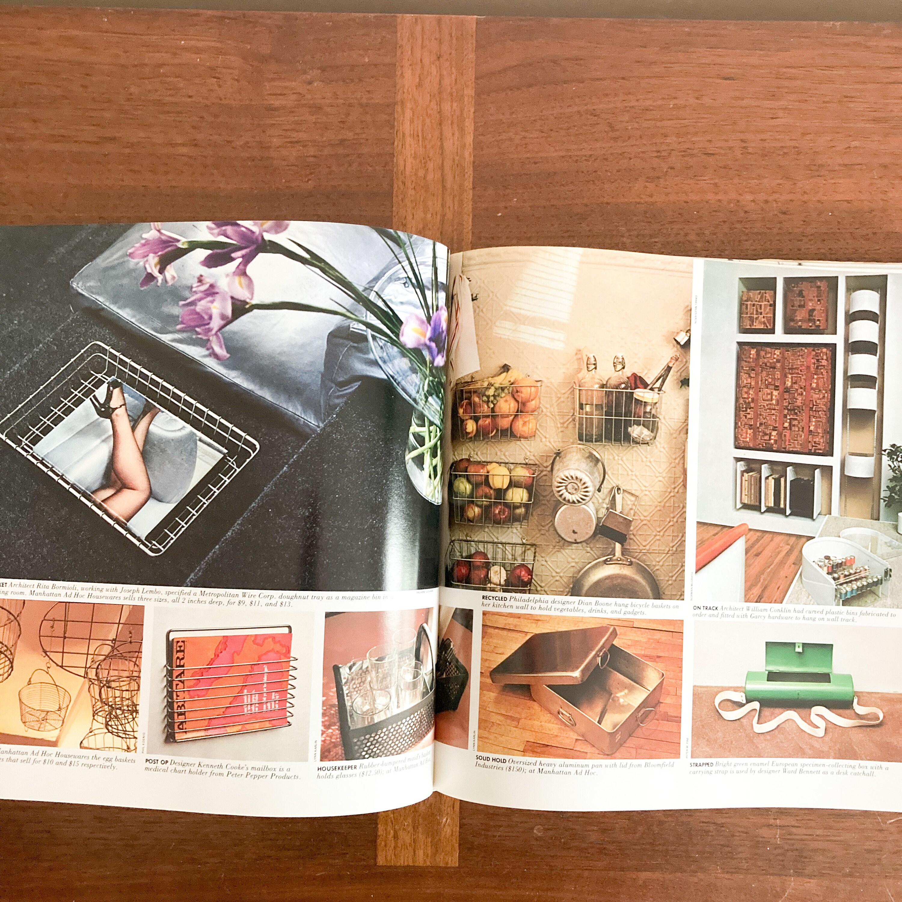 Vintage 'high-tech' Decor Book: Industrial Style Sourcebook, 1980