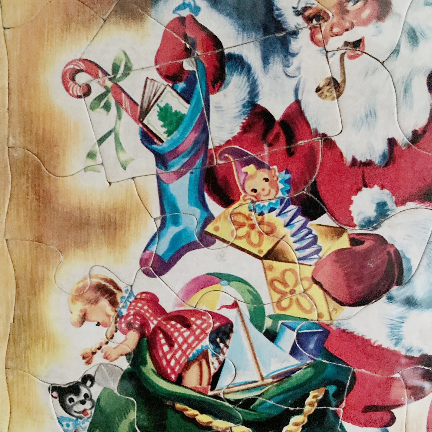 Vintage Christmas Puzzles 