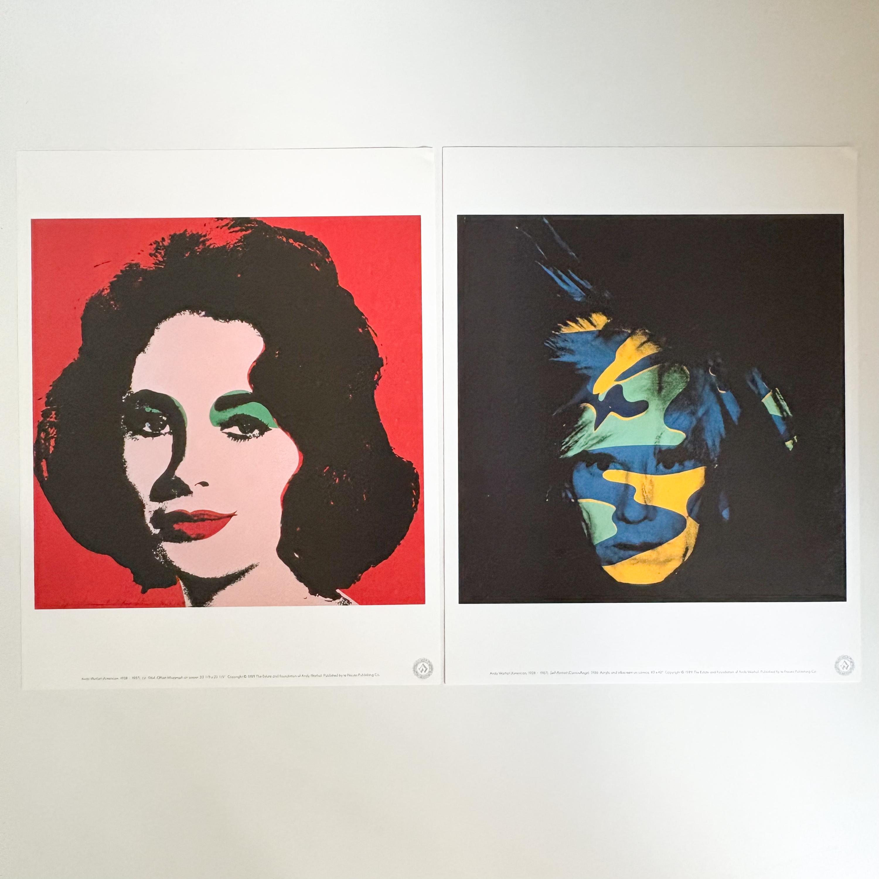 RARE! COMPLETE! Andy Warhol: Familiar Faces A Portfolio of Six