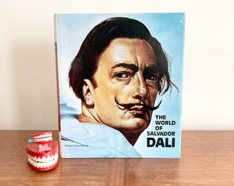 Vintage Salvador Dali Art Book: 1962 First Edition, Surrealist Illustrations