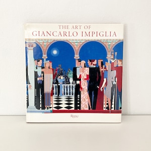 The Art of Giancarlo Impiglia, 1st Edition 1995, Vintage 1990's Art Book, Giancarlo Impiglia Vintage Art Book