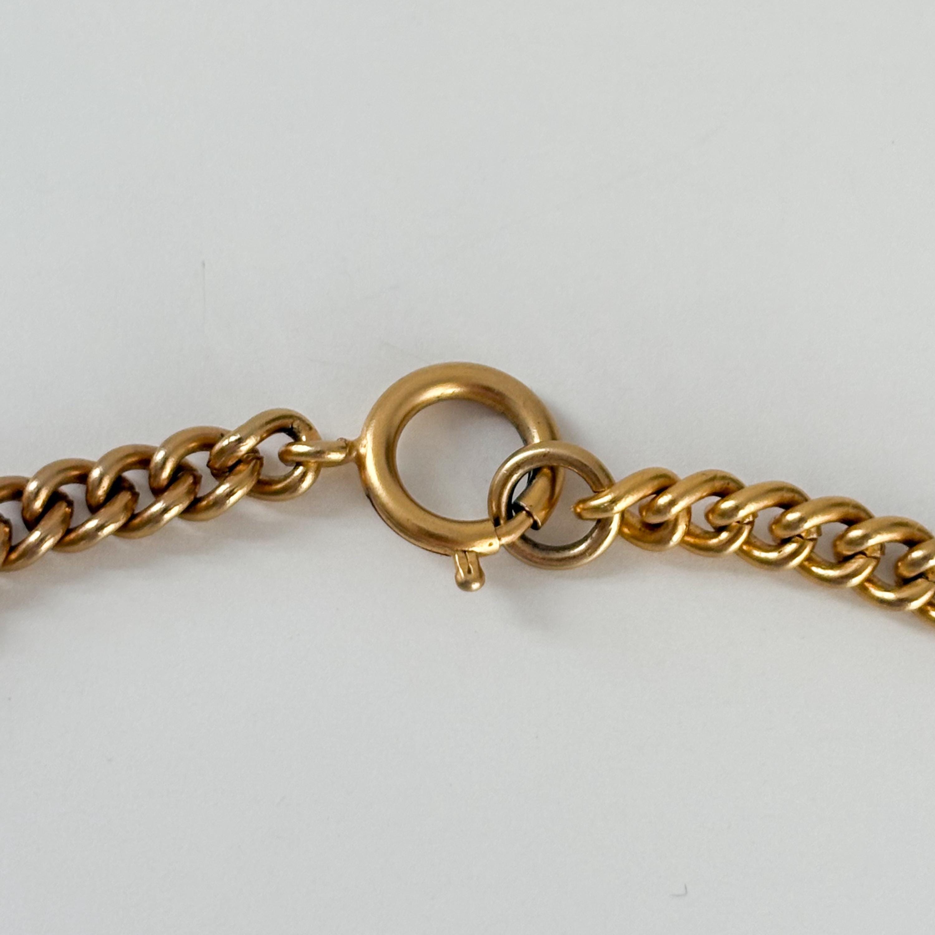 Salvatore Ferragamo Gold Tone Link Necklace Gancini pendant necklace - Women | Ferragamo main image 2
