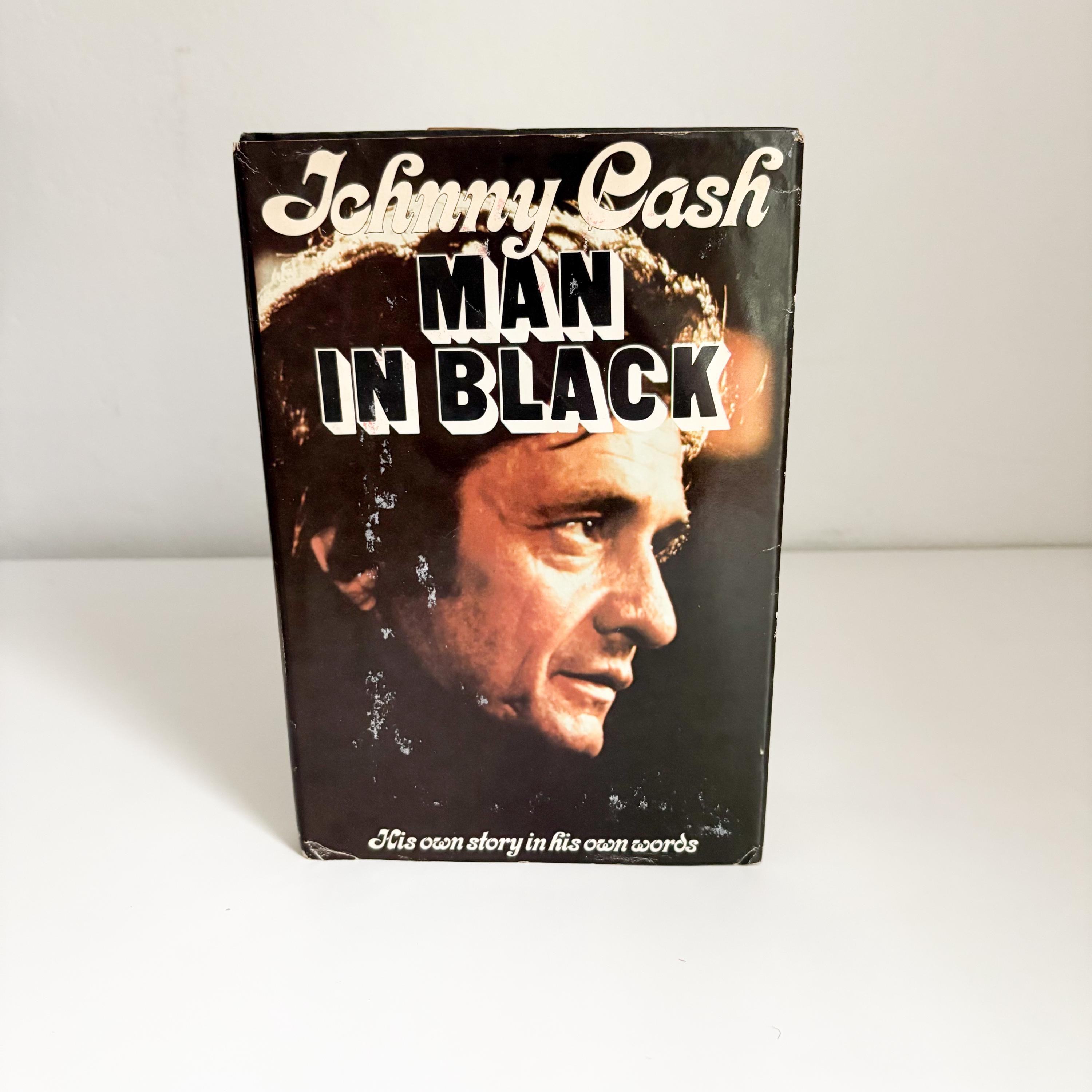 Johnny Cash 'man in Black' Autobiography - 1975 Book Club Edition
