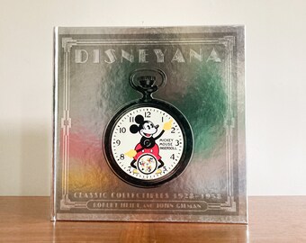 Disneyana: Classic Collectibles 1928-1958 by John Gilman and Robert Heide, 1994 First Edition, Vintage Disney Book, Collectible Disney