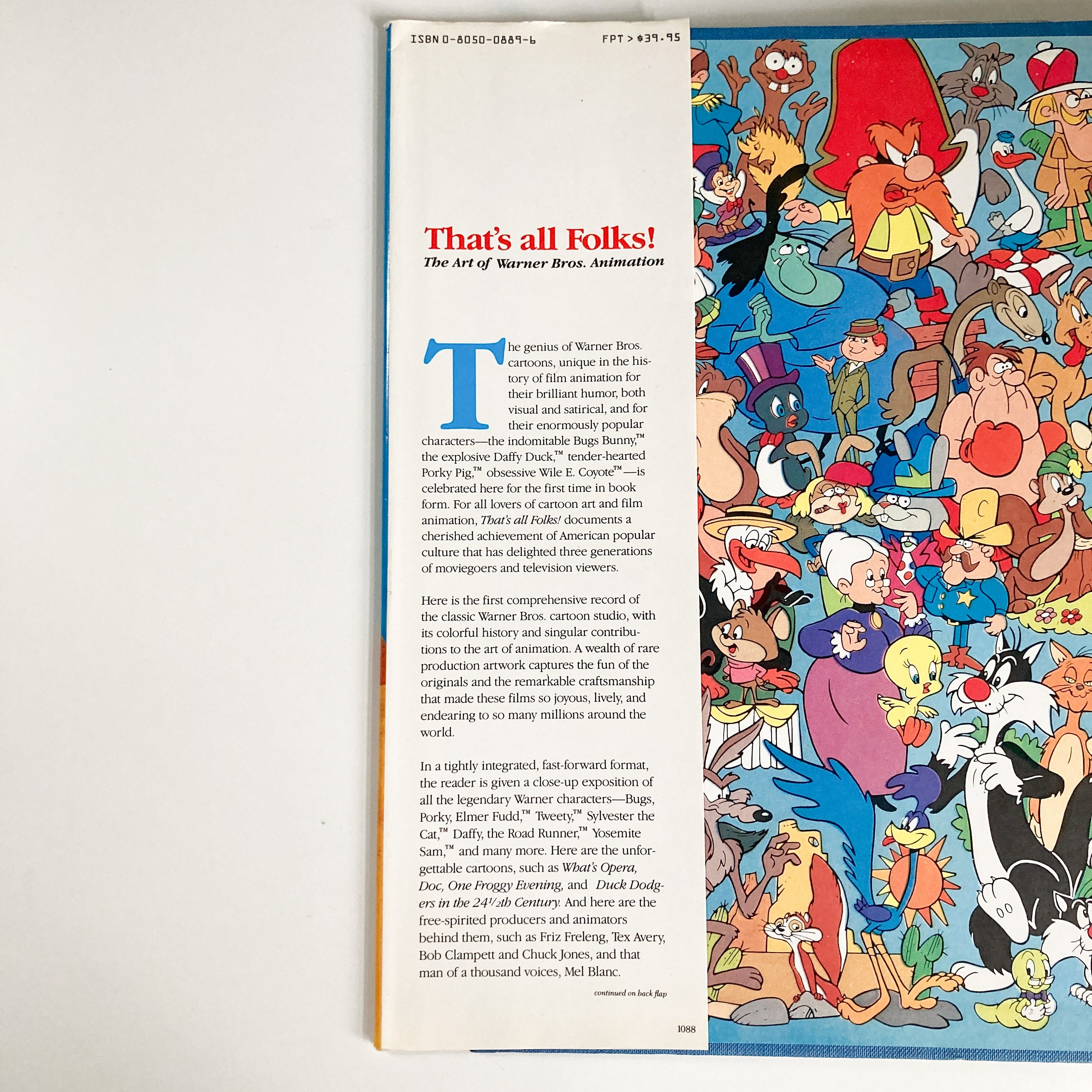 That's All Folks: The Art of Warner Bros. Animation - Schneider, Steve:  9780805014853 - AbeBooks