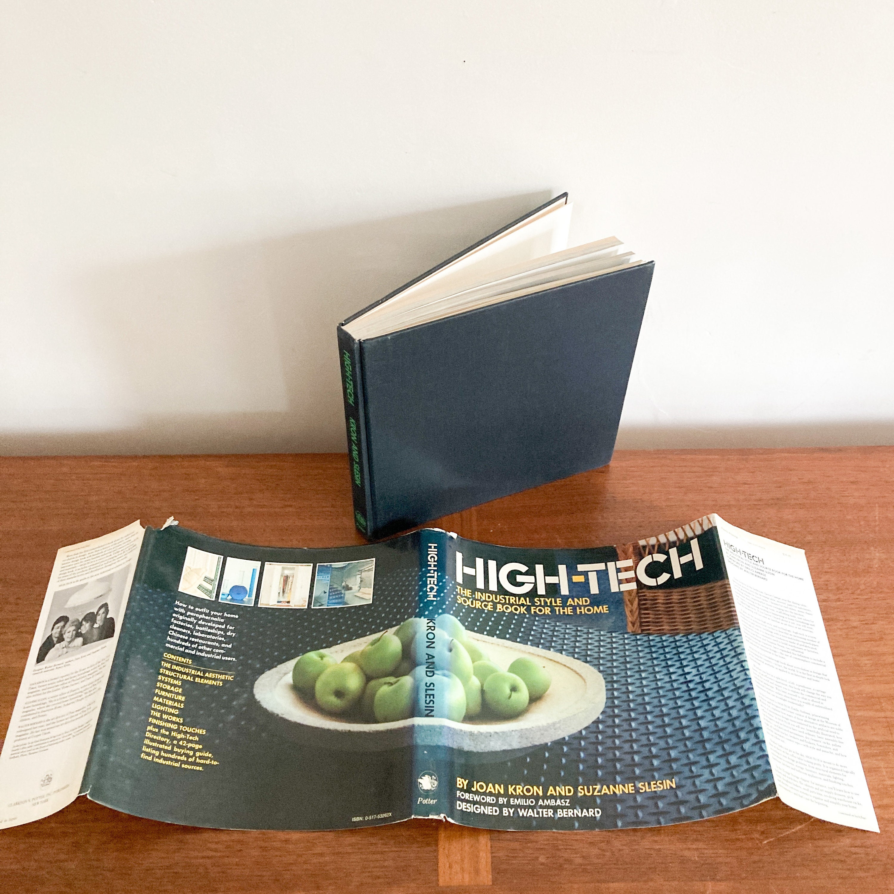 Vintage 'high-tech' Decor Book: Industrial Style Sourcebook, 1980