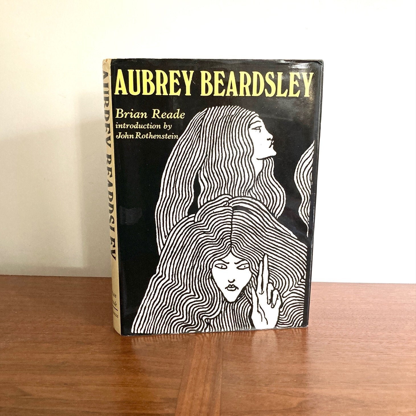 Aubrey Beardsley by Brian Reade, First Edition 1967, Vintage Art 