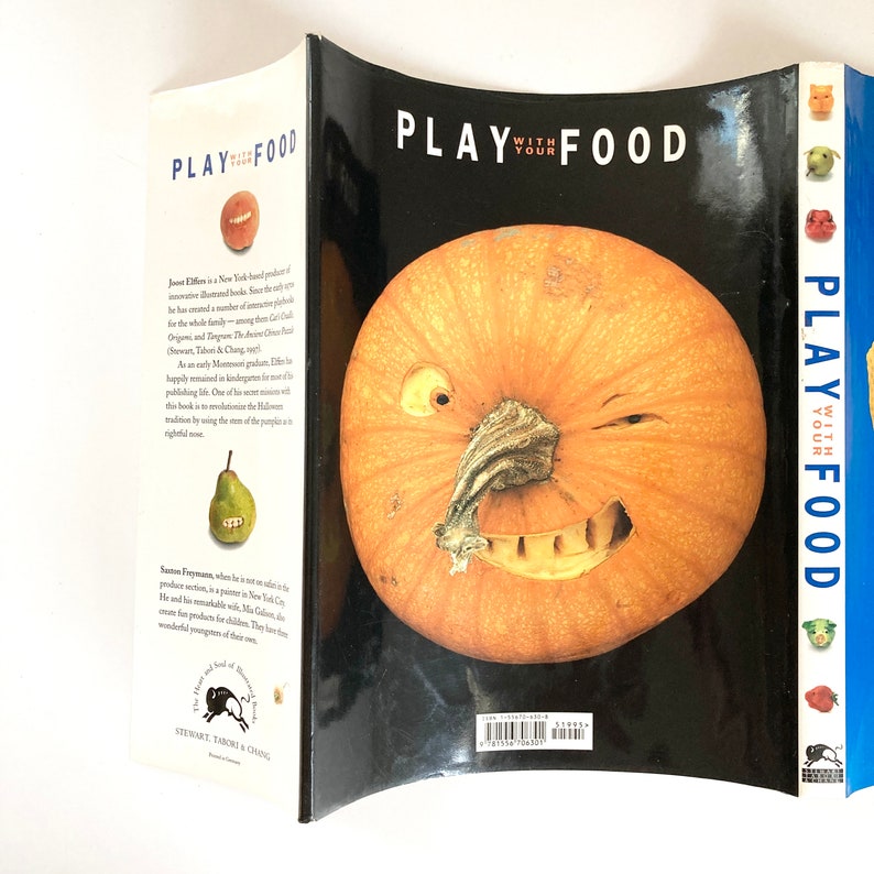 Play with Your Food by Joost Elffers, 1997 Photography Book, Vintage Art Book, Vintage Food Photography Book image 9