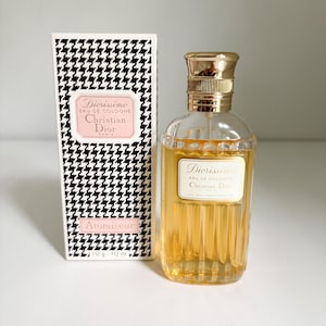 RARE Christian Dior &quot;Diorissimo&quot; Eau de Cologne, New in Box 1970 Christian Dior Perfume, Vintage Dior Perfume in Original Bottle and Box