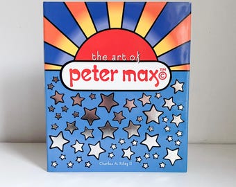 Vintage Peter Max Paper Airplane Book, 1971 Mod Pop Art - Etsy
