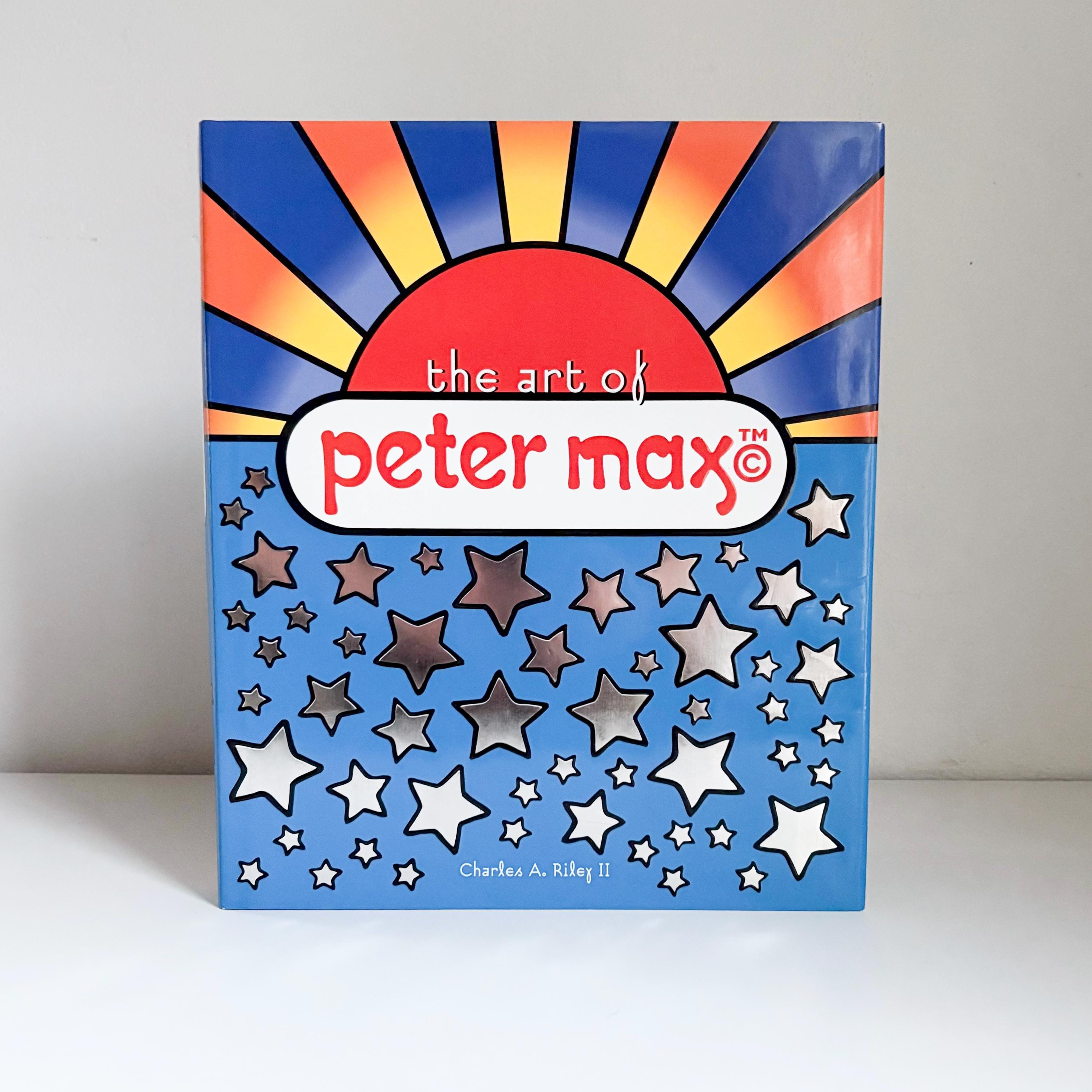 RARE! Signed the Art of Peter Max, 1st Edition 2002 Pop-art