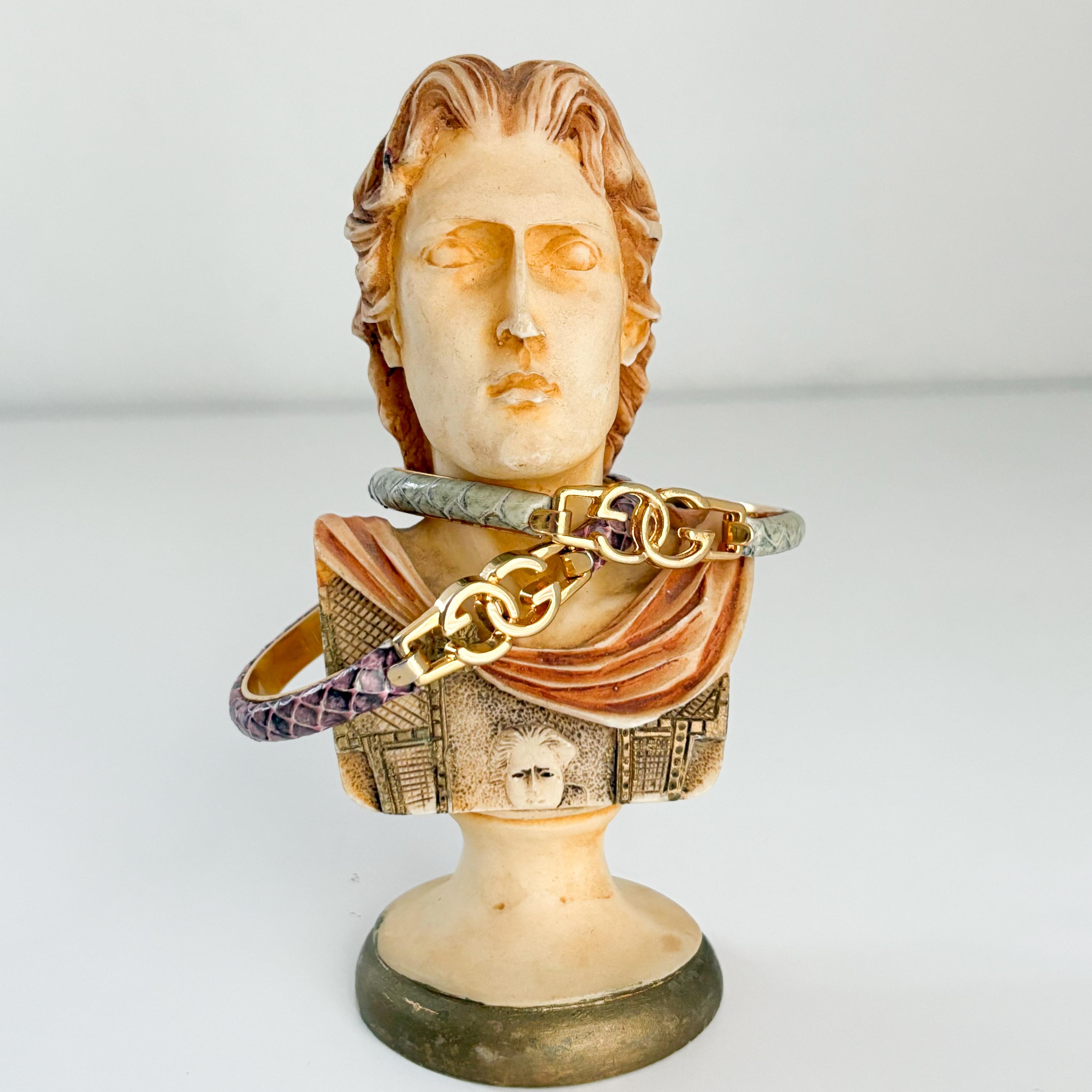 Gucci Snakeskin Bracelet - Etsy