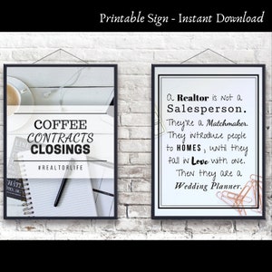 Realtor Office Quote *Sign * Digital Download*