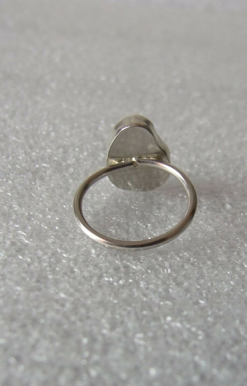 100/% Recycled Ecosilver Sterling Silver Handmade Lemon Yellow Cornish Sea Glass Ring UK Size L Small in Gift Box