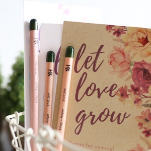 Bomboniere per ospiti alla rinfusa, Bomboniera piantabile, Bastone fiorito personalizzato, Regalo per gli ospiti, Bomboniera personalizzata, Matrimonio ecologico
