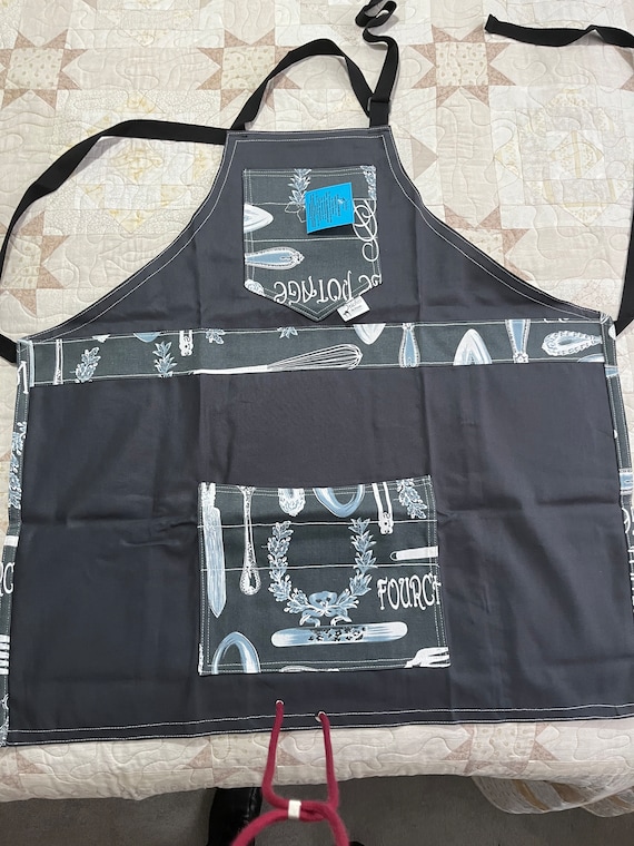 Apron - Adjustable cotton drill, cotton drill apron, grooming apron, adjustable grooming apron, craft apron, gardening apron, unisex apron