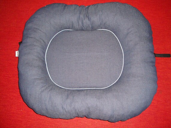 Donut Denim Pet Bed In All Sizes, Animal Pet Bed, Animal Bed, Bed for Dog, Bed for Cat, Denim Pet Bed, Donut Pet Bed, Dog Bed,