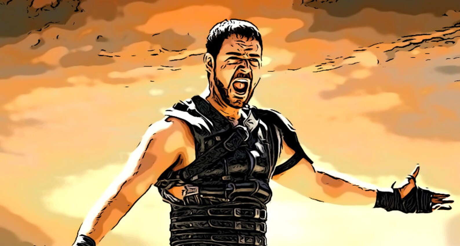 Gladiator Maximus Poster Print Digital JPG Download Art Etsy