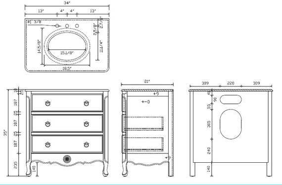 34 Distressed Farmhouse Style Wood, What Is Standard Double Vanity Size