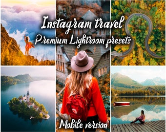 18 Mobile Adobe Lightroom Presets - Instagram Travel Premium Pack