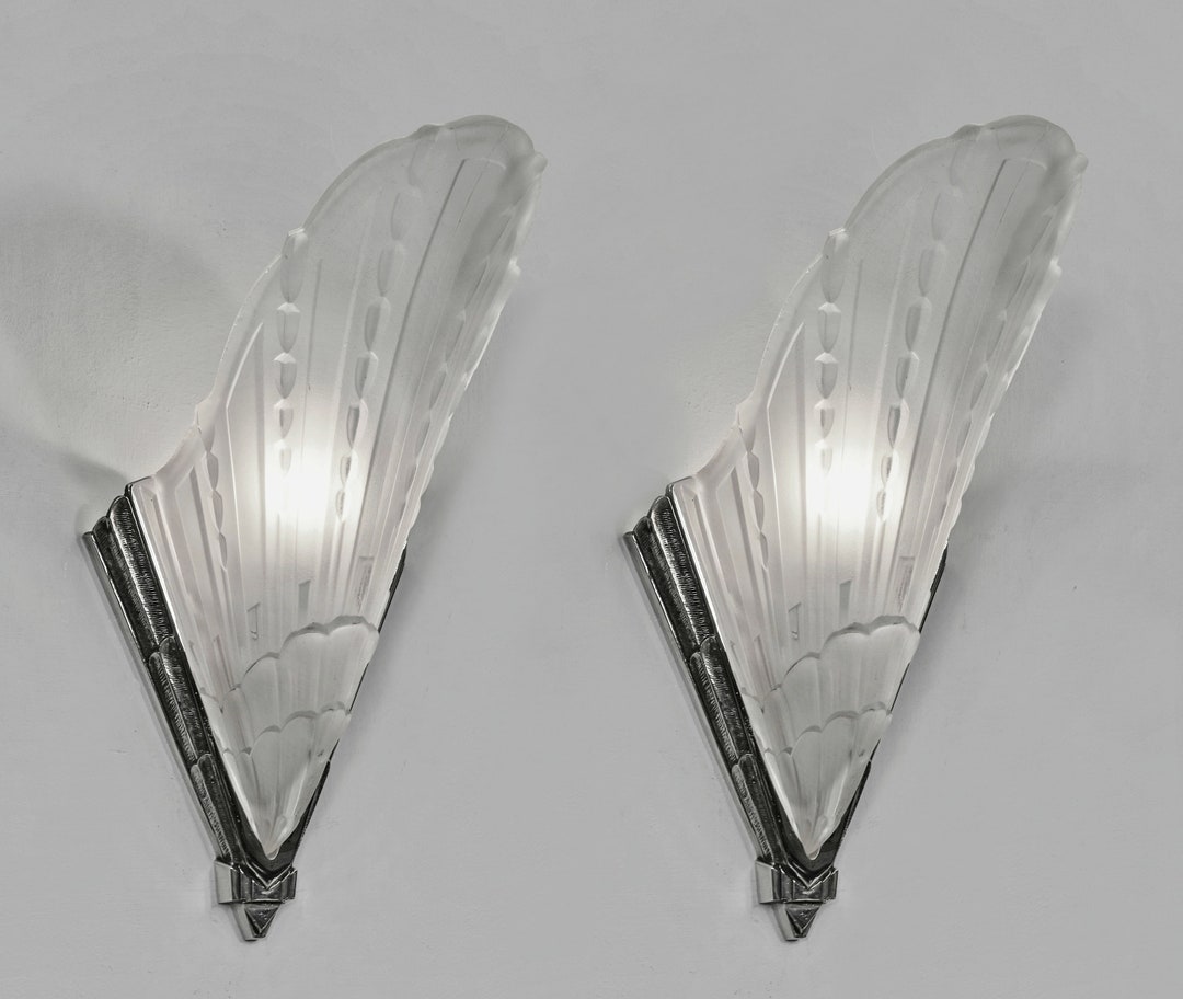 Reproduction art deco wall sconces deals