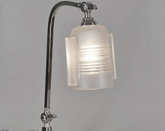 French 1930 modernist Art Deco lamp ............................. 1925 daum degué sabino schneider muller era chandelier wall sconces France