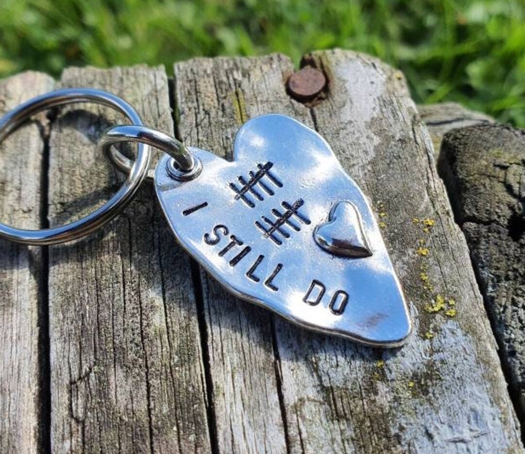 TALLY MARK 10 YEARS 10th Year Wedding Anniversary Aluminium Gifts for