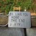 I Love You More The End I Win Funny Anniversary KeyRing Keychain For Him Her Men Personalised Gifts Dad Husband Wife Boyfriend Girlfriend 