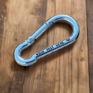 Portachiavi personalizzato Regali di San Valentino per lui Uomini Suo marito Portachiavi Fidanzato Papà Moschettone Fidanzata Moglie Personalizza Gancio Fidanzata