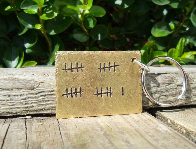 TALLY MARK 21 Years Keyring Husband Wife Gifts for Men Women Etsy