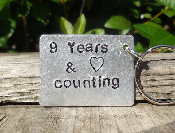 9 Years Counting 9th Wedding Anniversary Gifts For Men Women Etsy India