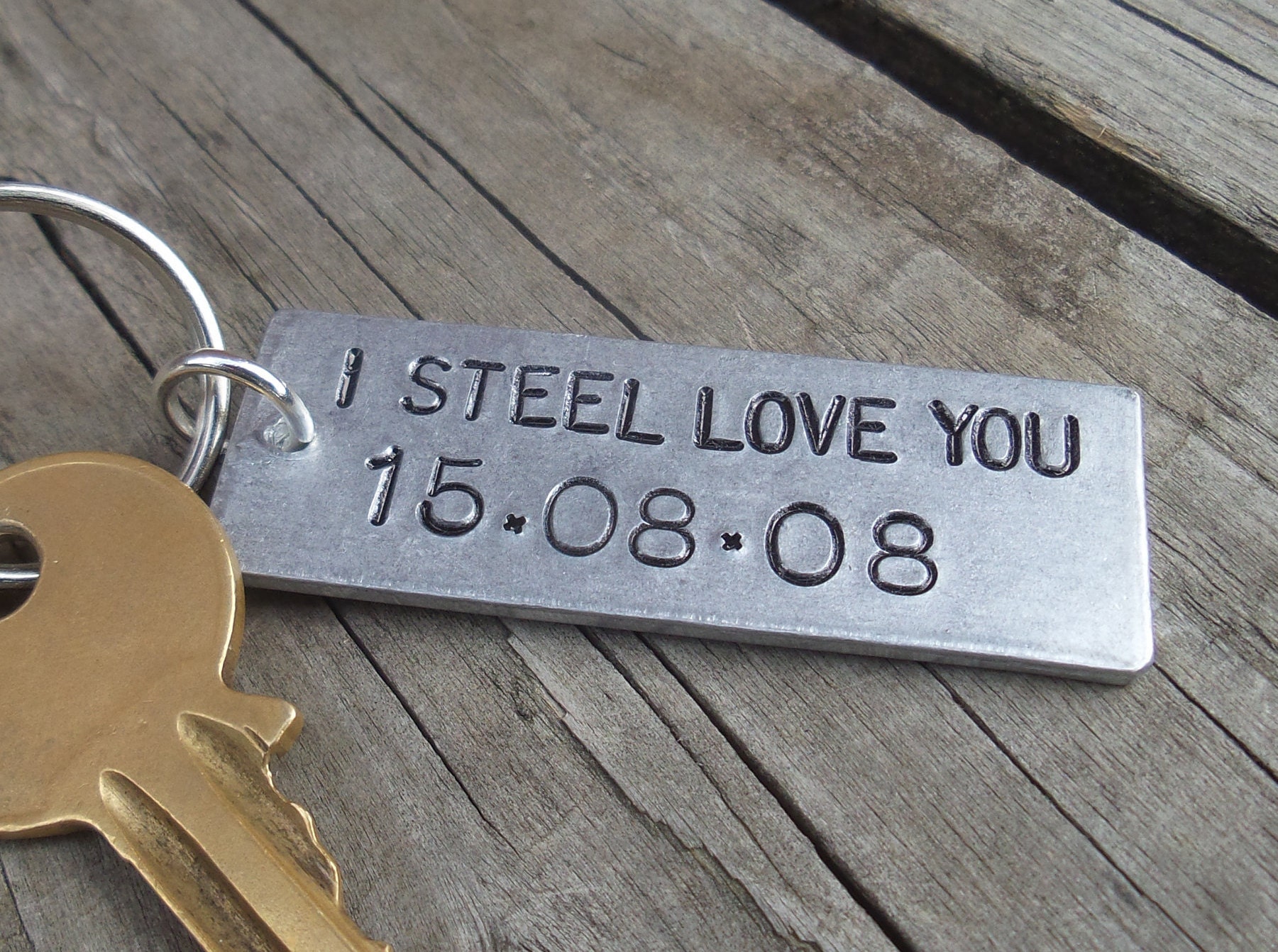 I STEEL Love You Personalized 11 YEARS 11th Wedding Anniversary
