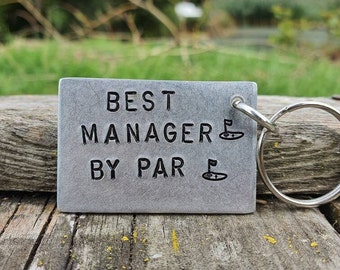 Best MANAGER By Par GOLF Gifts For Him Her Golfing Accessories Birthday gifts for Boss Funny valentines day Golfer Valentines 2024 Co Worker