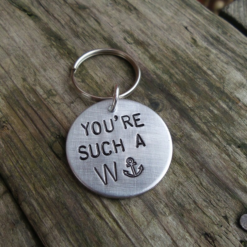 You're Such A WANKER Funny Gifts For Him Her Men Key Ring Etsy