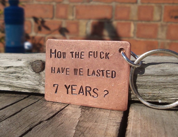 7th wedding anniversary gift for husband