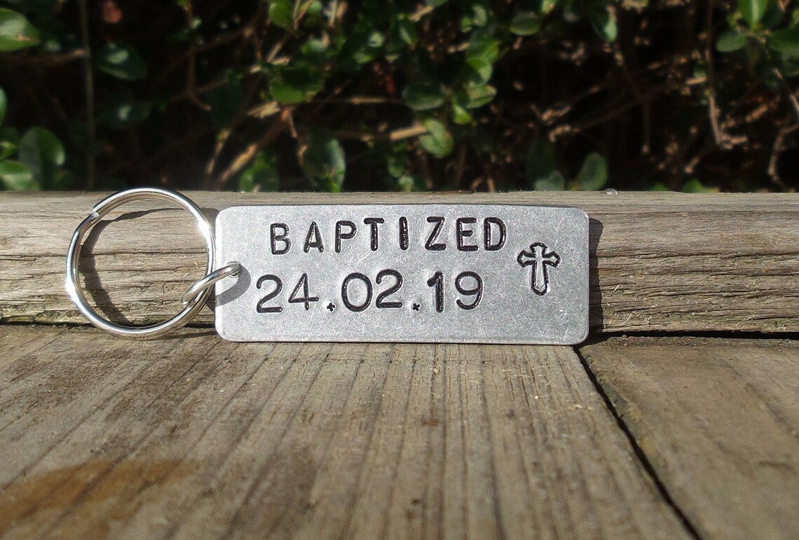 Baptized PERSONALISED Baptism Gifts for Adults Him Her Etsy UK