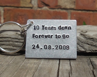 10 lat w dół na zawsze do 10. dziesiątej rocznicy ślubu prezenty dla mężczyzn i kobiet aluminiowy prezent dla żony i męża 10 lat miłości dekada mąż puszka