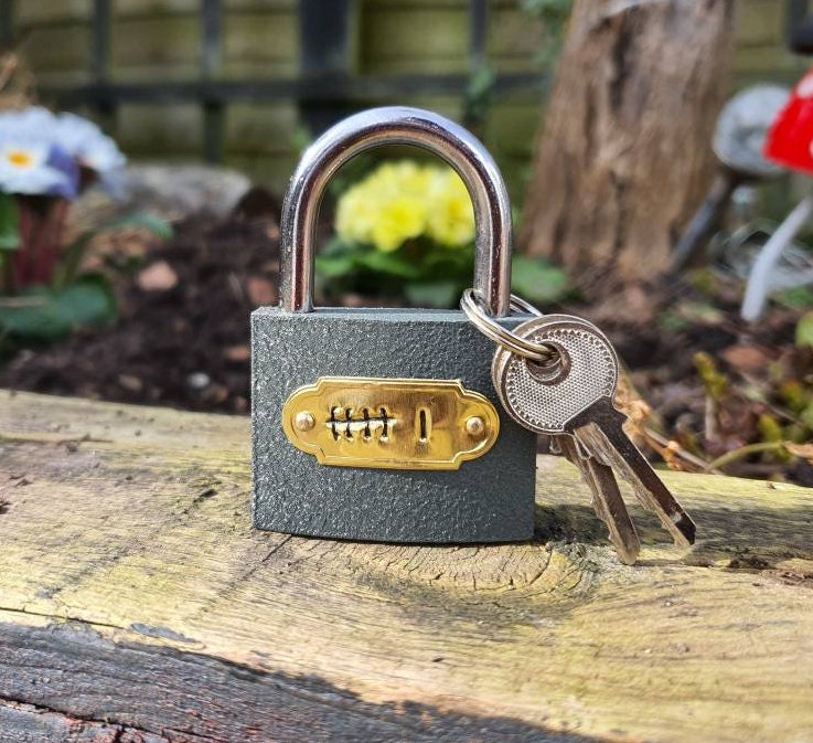 TALLY 6 Iron PADLOCK Cute Wedding Gifts For Him Her Men Personalised …