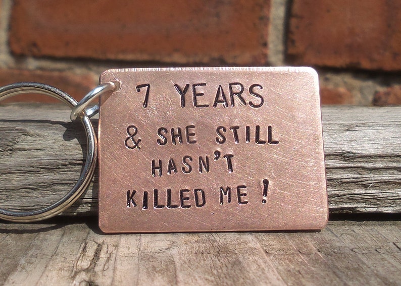 7 year wedding anniversary gift for him