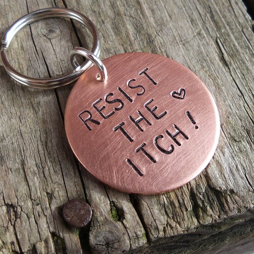 Resist the Itch 7 YEAR 7th Copper Wedding Anniversary Gifts - Etsy