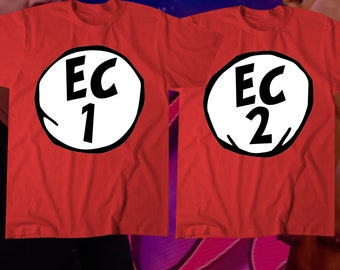 thing 1 and thing 2 shirts for kids