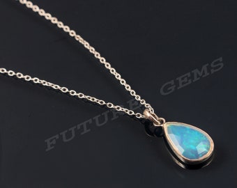 Ethiopian Opal Fire Pendant | 925 Sterling Silver Opal pendant | Opal Necklace Jewelry | Wholesale  Opal Pendant | Natural Opal Pendant |