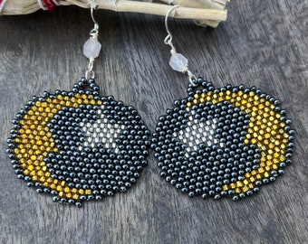 Farmhouse Seed Bead Earrings