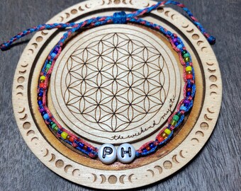 Phish Wax Cord Friendship Bracelet, Custom, Grateful Dead, Widespread Panic