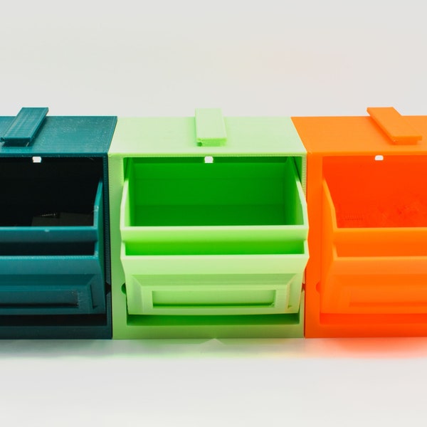 Metal Storage Bins Etsy