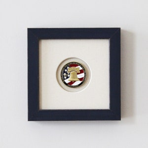 Challenge Coin Display | DIY Frame Kit for Coins | Coin Display | Coin Holder | Military Gift | Frame Kit | Army Gift | Marine Corps Gift