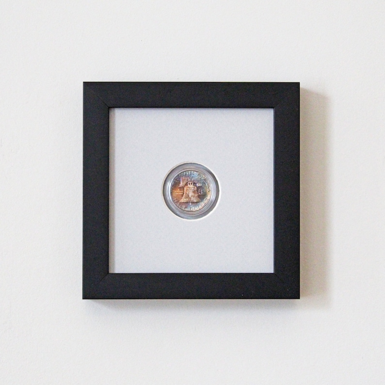 Coin Frame DIY Frame Kit for Coins Coin Display Coin Etsy