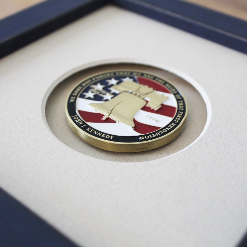 Challenge Coin Display DIY Frame Kit for Coins Coin Etsy