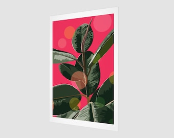 Botanical Plant Art | Portrait Rectangular Fine Art Print